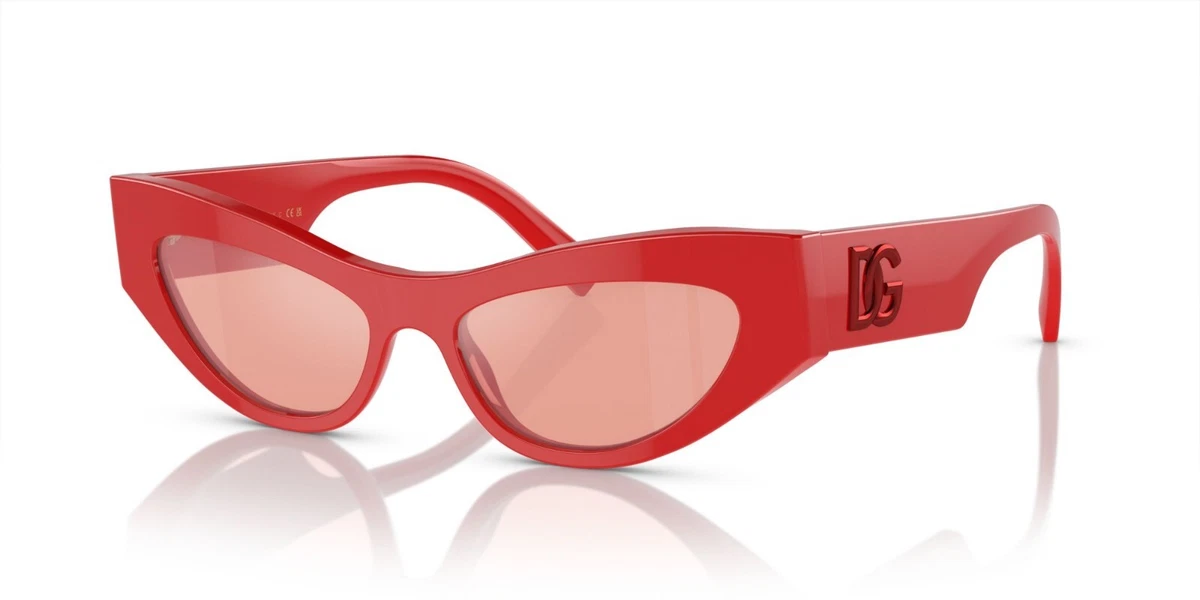 Dolce&Gabbana Cat Eye Mirrored Sunglasses for Women for sale 