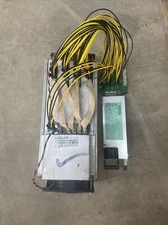 Bitmain Antminer L3+ SCRYPT VNISH  515 MH 650w LTC DOGE W/240v HP PSU W/Breakout