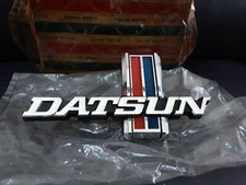 Datsun 620 Pickup Front Grille Emblem Badge Genuine Nos Japan 100 Datsun 620 Pickup Front Grille Emblem Badge Genuine Nos Japan 100