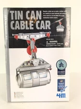 Tin Can Cable Car Kit Kidz Labs Gift 4M Science Robotics Kit Educational 