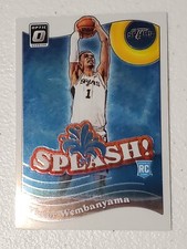 Victor Wembanyama 2023-24 Donruss Optic Splash #6 Spurs RC