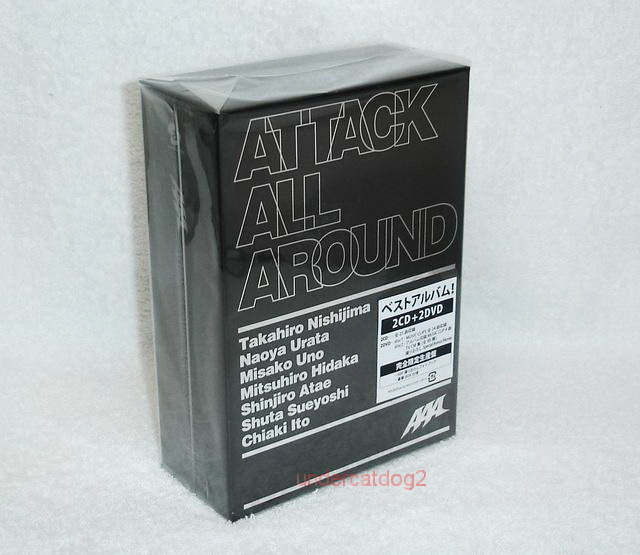 AAA Attack All Around BOX Japan Ltd 2-CD+2-DVD+60p booklet | eBay
