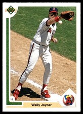 Wally Joyner 1991 Upper Deck #575 Angels MLB READ FREE SHIPPING AutographDen