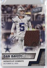 2016 Panini Father's Day Game-Dated NFL Memorabilia Dan Bailey #13 07rd