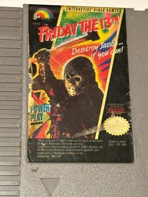 Friday the 13th Nintendo Entertainment System NES Authentic Cartridge w/ Sleeve