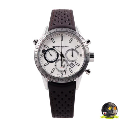 Raymond Weil 7740-STC-30001 Freelancer Weiß Herrenuhr Neu