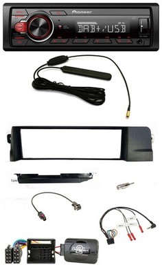 Pioneer MP3 DAB 1DIN Steering Wheel USB Car Stereo for BMW 3 Series E46 Pro 2001-2007