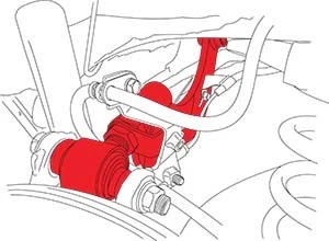 Задний рычаг управления SPC Performance для Toyota Highlander 14-19 годов выпуска - Изображение 2 из 2