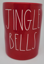 Rae Dunn Jingle Bells Candle Evergreen Mistletoe! *Free Shipping*