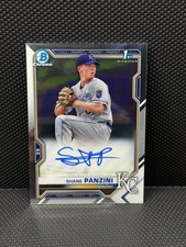 2021 Bowman Chrome Shane Panzini 1st Base Auto #CDA-SP Royals