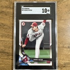 2018 Bowman - Shohei Ohtani #49 (RC)  Gem Mint SGC 10!!! 