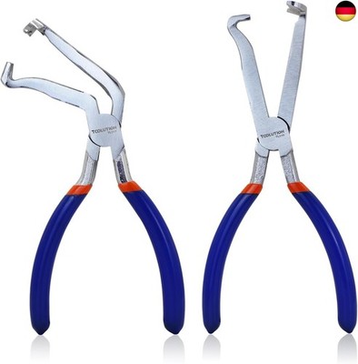 8 Inch Electrical Disconnect Pliers 2Pcs, Automotive Connector Pliers Set for