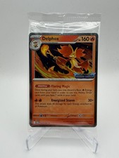 Pokemon TCG Delphox 013/086 Chaos Rising Stamped Cosmos Holo SEALED