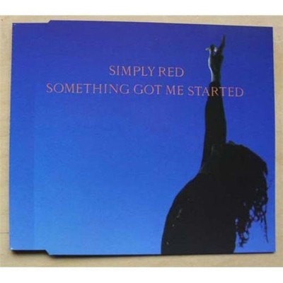 SIMPLY RED SOMETHING GOT ME STARTED CD SINGLE 1991 4 TRACK GERMAN