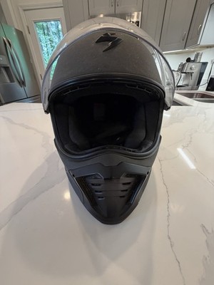 Scorpion EXO-HX1 Mens Matte Black Full Face Motorcycle Helmet DOT Size Large