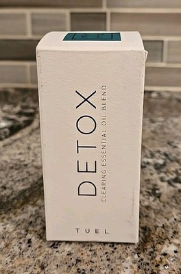 Tuel DETOX ESSENTIAL OIL BLEND  New In Box