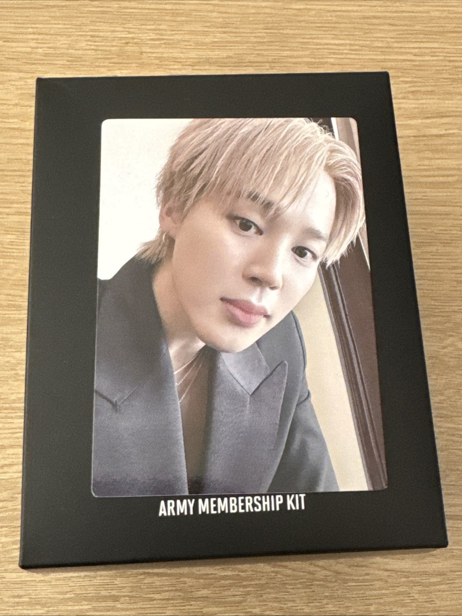 ★おまけ付★BTS Jimin カード セット① BTS JIMIN Official ARMY Membership Kit Photo Card Only | eBay