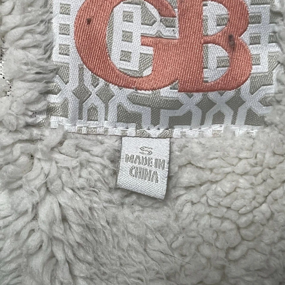 Gianni Bini Verde Oliva Imitación Piel Sudadera con Capucha Cremallera Completa Chaqueta de Invierno Para Mujer’s Pequeña Foto 4 de 4