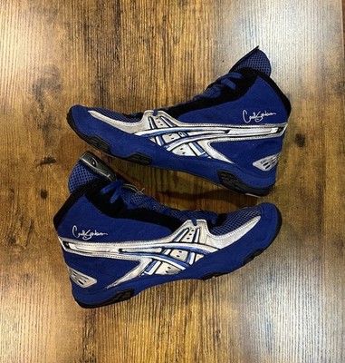 2007 Asics Cael Sanderson V3.0 Rare Wrestling Shoes Size 9