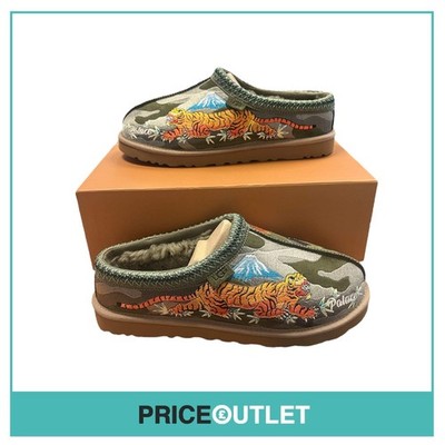 UGG X Palace - All Gender Tasman In Olive - Größe UK 10 - BRANDNEU MIT KARTON (Sli