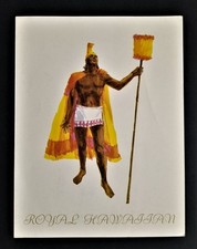 1940s vintage ROYAL HAWAIIAN UNITED AIRLINES MENU travel vacation chief