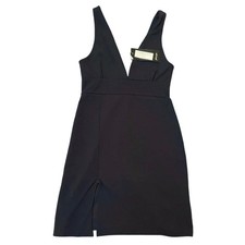 Nasty Gal NWT Black Sleeveless Mini Bodycon Dress Size 6 Medium