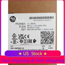 Allen Bradley 25C-D6P0N114 Brand DHL Express shipping US Free Tax