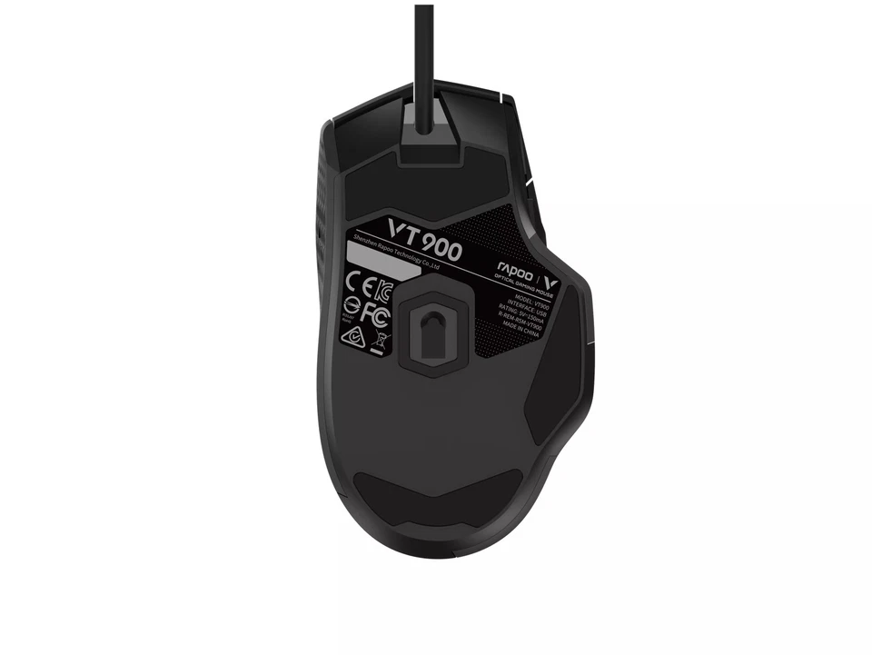Rapoo VPRO VT900 Wired Gaming Mouse, Programmable Buttons, 12,400 DPI Sensor - Image 2 of 4