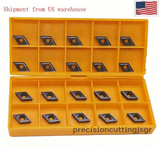 20Pcs DCMT070204 205 DCMT21.51 Carbide Inserts For Lathe Turning Tool Boring