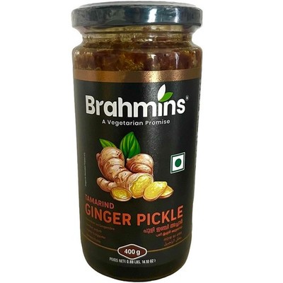 Ginger Pickle Kerala Achar Brahmins 400gms