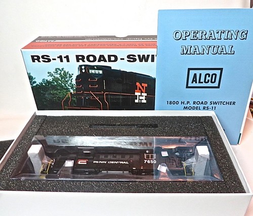 HO Rapido 31033 Penn Central ALCO RS-11 DC EX-PRR cabina 7650 nuevo | Condition: New