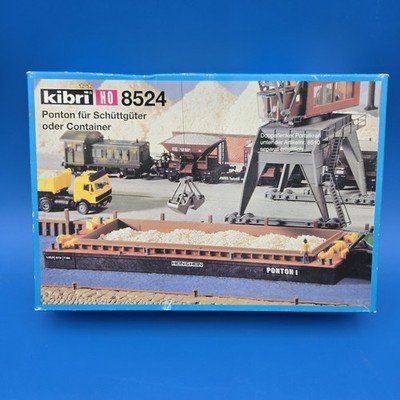 KIBRI 8524 Barge Of Loading Bulk KIT HO SCALE NEW