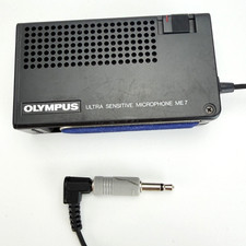 Vintage Olympus ME7 Ultra Sensitive Microphone with Adapter
