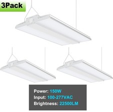 3X 150W LED Linear High Bay Light Commercial Warehouse Shop Supermarket Lighting