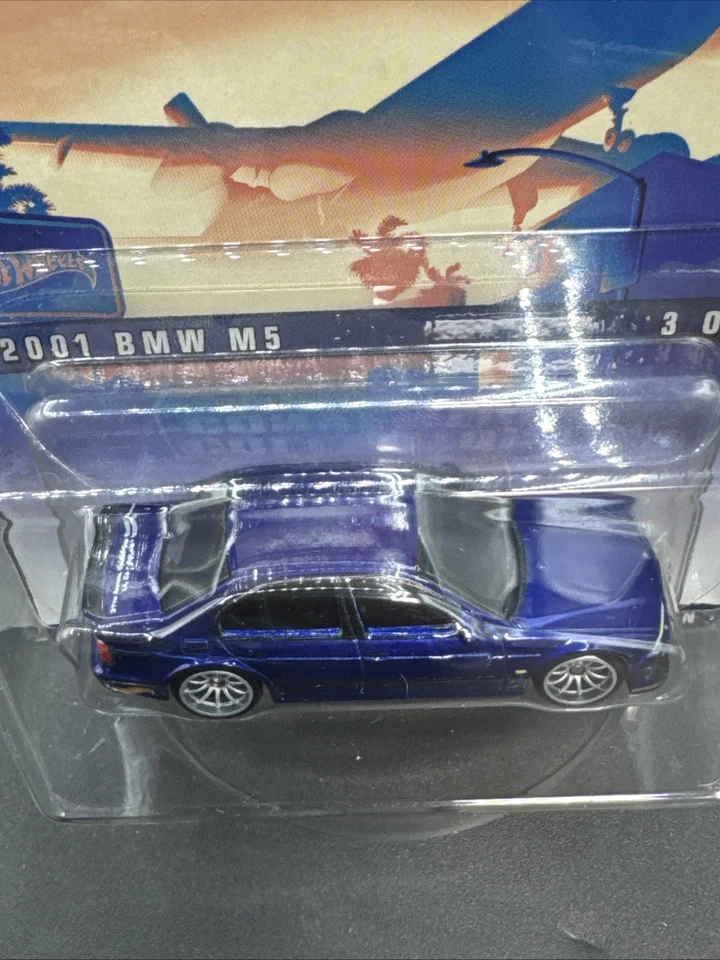 2023 风火轮蓝色 2001 年宝马 M5 总结汽车 37th Convention LAX 02741/04000 外观 — 第 3/4 张图片