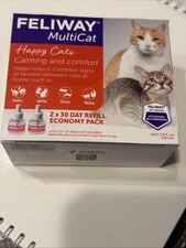 Feliway Multicat Calming Kit - 2 Refills Of 30 Days Each / Exp 2028