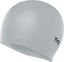 Latex Adult Swim Cap for Women and Men - Training and Recreational Swimming Hat