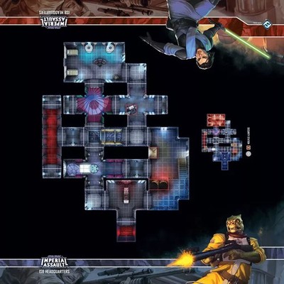 Imperial Assault ISB Headquarters Skirmish Map FFG 2016 New