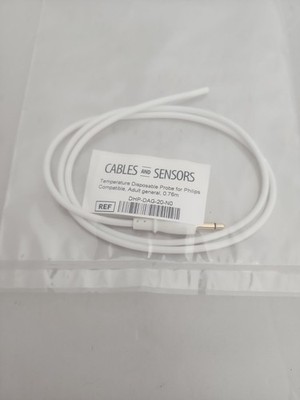 Cables & Sensors DHP-DAG-20-N0 Temp Disposable Probe for Philips .76m FREE SHIP