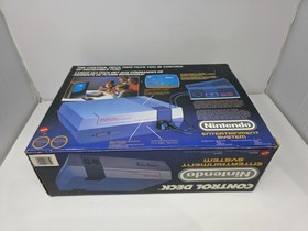 Nintendo Nes Control Deck Console System Complete in Box (Cib)