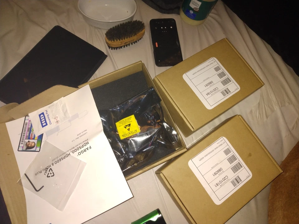 Новая оригинальная печатающая головка Fargo от оригинального производителя для принтеров удостоверений личности HDP5000 / HDPII / Plus - Изображение 2 из 3