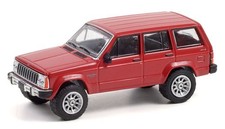 Greenlight 1/64 All Terrain 12 1985 Jeep Cherokee Pioneer RED 35210A