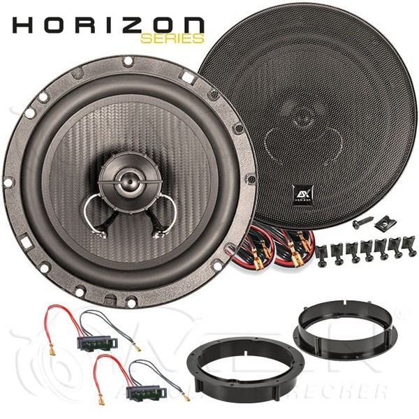 ESX Auto Lautsprecher FüR VW T5 Bus Multivan Caravelle 2003-2009 Heck 180W #Acwq-image