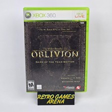 The Elder Scrolls IV 4: Oblivion - Edición Juego del Año (Xbox 360) CIB con MAP