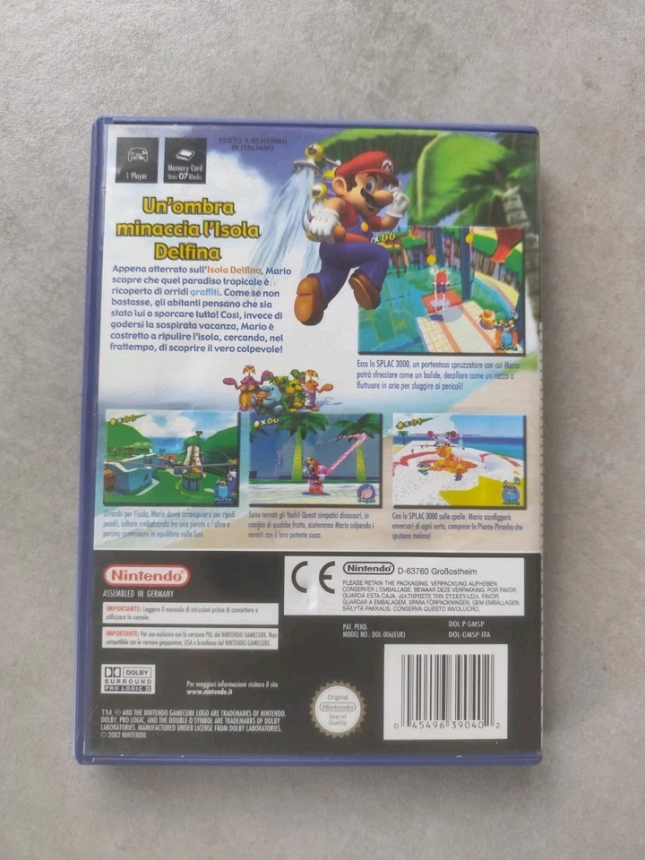 Super Mario Sunshine. Nintendo Game Cube. - Immagine 2 di 4