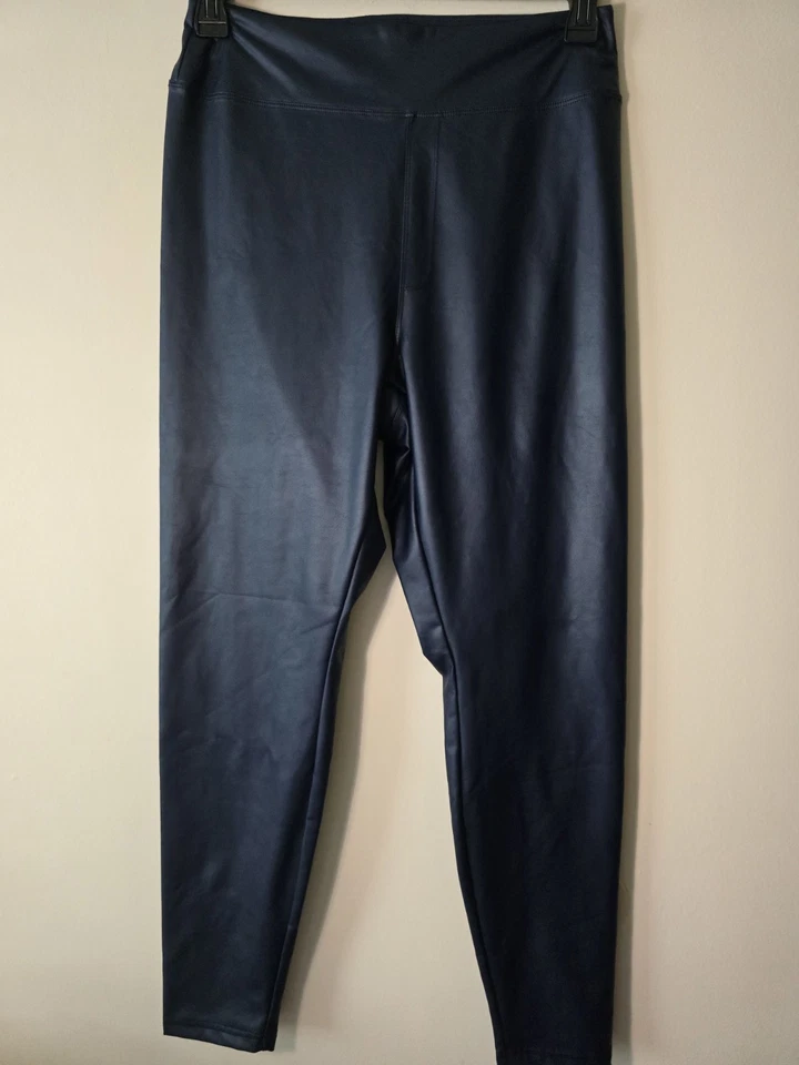 Offline By Aerie Mujer’s Real Luxe Imitación Cuero Leggings Grunge Chic Talla XL Foto 2 de 4