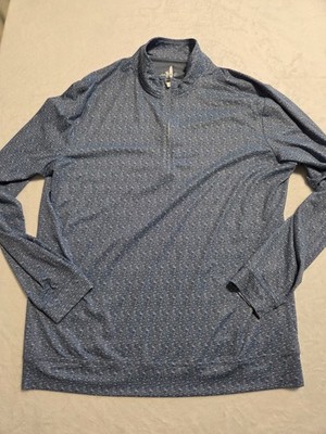 Johnnie-O Men's Lake Brunswick PREP-FORMANCE Quarter-Zip Size M
