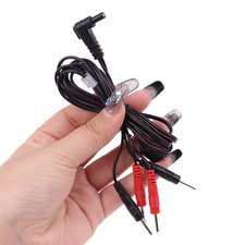 1Pcs 2.35Mm New Electrotherapy Electrode Lead Electric Shock Wires Cable for Mas