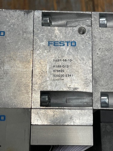 FESTO 555566 VTSA-F-ASI VENTILINSEL MIT PNEUMATISCHEN MAGNETVENTILEN - Bild 8 von 12