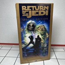 Star Wars Return Jedi VHS VCR Tapes Movie Classic Collection Special Edition THX